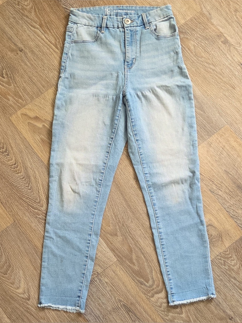 No Boundaries Light Blue High Rise Skinny Jeans